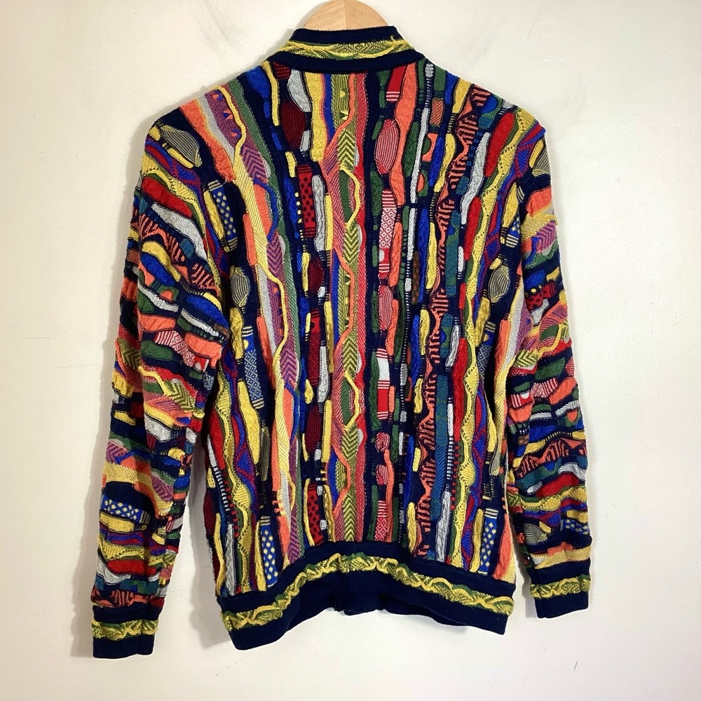 Coogi Style Women’s 3D Knit Boyfriend Cardigan L/XL - Picture 5 of 16